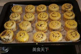 紫苏馅月饼的做法步骤：10