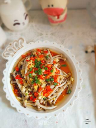 炝拌真姬菇的做法步骤：8