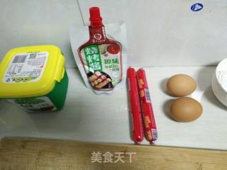 酥软鸡蛋火腿饼的做法步骤：6