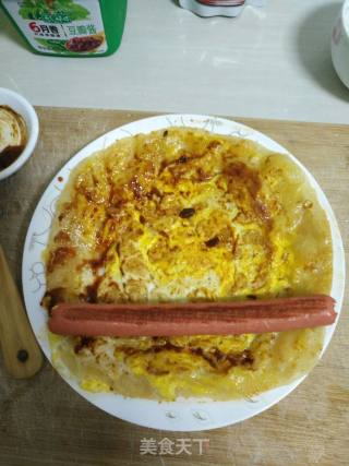 酥软鸡蛋火腿饼的做法步骤：11