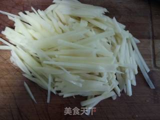 素炒三丝的做法步骤：1