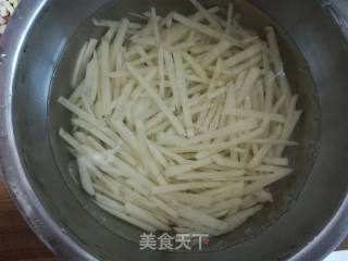 素炒三丝的做法步骤：3