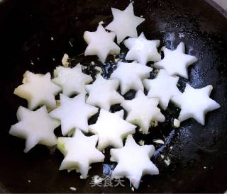 星冬瓜虾仁的做法步骤：3