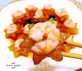 星冬瓜虾仁的做法步骤：12