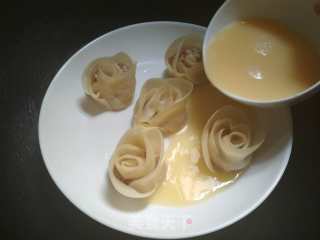 花饺蒸蛋的做法步骤：9