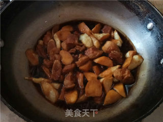 茭白烧肉的做法步骤：9