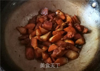 茭白烧肉的做法步骤：10