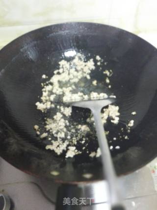 花菜莲藕肉末的做法步骤：2