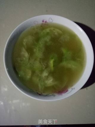 丝瓜汤的做法步骤：5