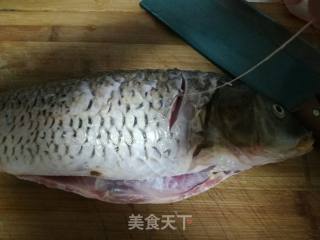 红油豆瓣酱烧鲤鱼的做法步骤：3