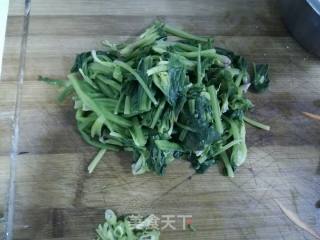 蛋皮菠菜的做法步骤：4