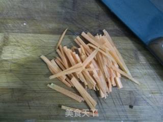 蛋皮菠菜的做法步骤：5
