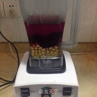 紫薯山楂豆奶的做法步骤：7