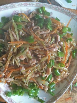 彩丝肉丝的做法步骤：6