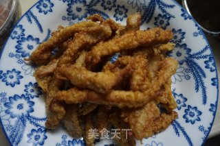 糖醋里脊的做法步骤：8