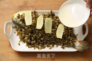 雪菜大黄鱼的做法步骤：4