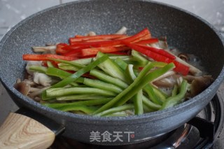 茶树菇炒鸡丝的做法步骤：8