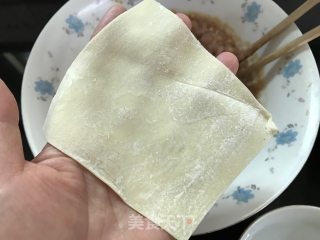 香煎馄饨的做法步骤：3