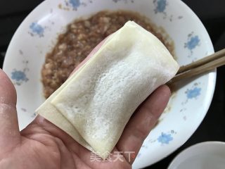 香煎馄饨的做法步骤：5