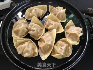 香煎馄饨的做法步骤：10