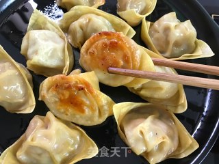 香煎馄饨的做法步骤：11