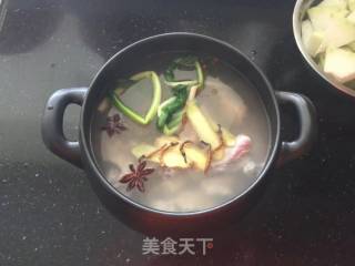 虫草冬瓜排骨汤的做法步骤：6