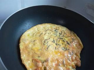 酥香木耳摊鸡蛋的做法步骤：6