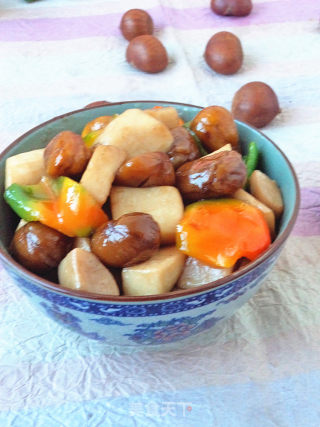 油焖栗子菇的做法步骤：14