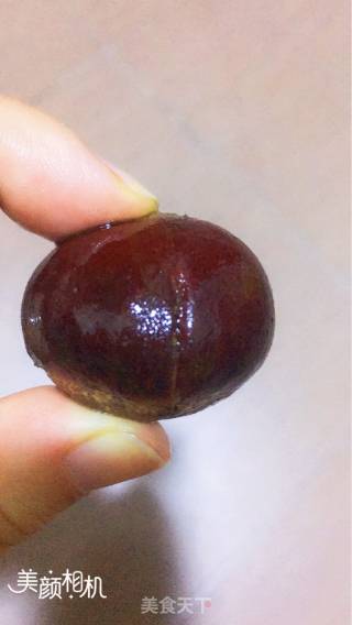 糖烤板栗的做法步骤：2