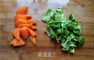 青椒土豆片的做法步骤：4