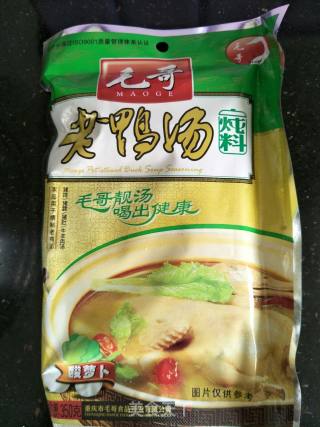 毛哥老鸭汤的做法步骤：1