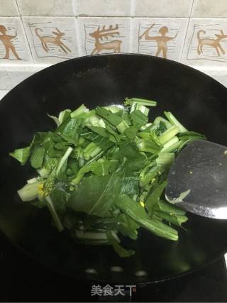 蒜蓉菜芯的做法步骤：4
