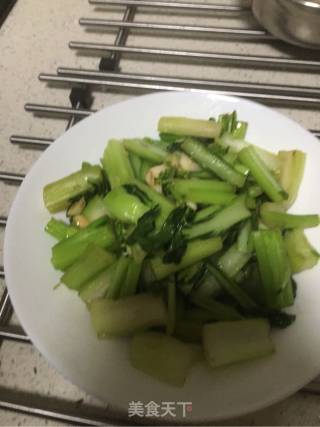 蒜蓉菜芯的做法步骤：5