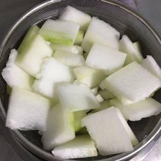 蚝油冬瓜的做法步骤：2