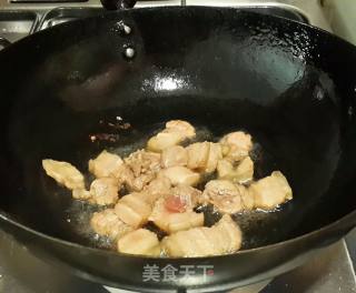 五花肉烧海带土豆片的做法步骤：3