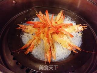 蒜蓉蒸虾的做法步骤：11