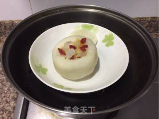 秋梨蒸双耳的做法步骤：9
