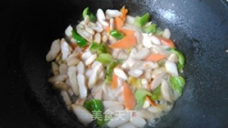 清炒菱角的做法步骤：7