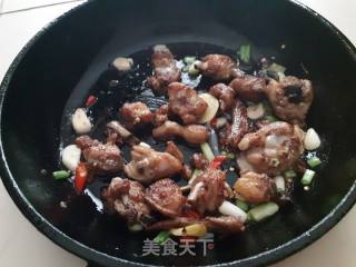 生炒鸡的做法步骤：7