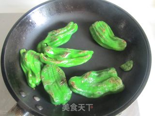 虎皮青椒荷包蛋的做法步骤：6