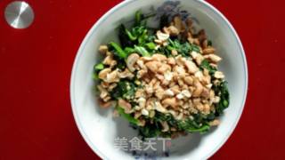 果仁菠菜墩的做法步骤：8