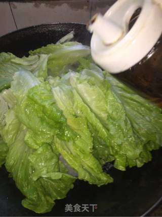 皮蛋生菜汤的做法步骤：7