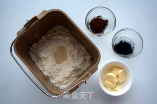豹纹吐司的做法步骤：2