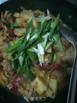 鸡肉炖酸菜的做法步骤：9