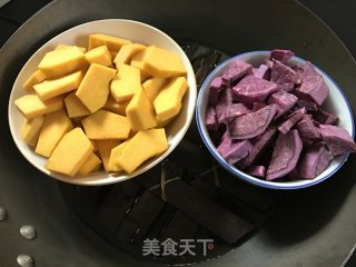 桂花酒酿芋圆的做法步骤：3