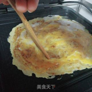 杂粮煎饼的做法步骤：7