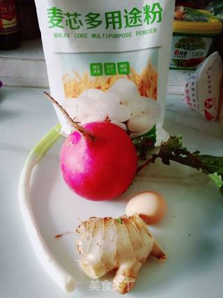 萝卜丸子的做法步骤：1
