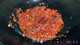 麻辣韭香豆花鱼的做法步骤：6