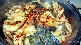 麻辣韭香豆花鱼的做法步骤：9