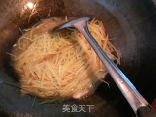 青椒土豆丝的做法步骤：6